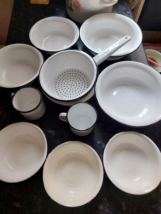 Эмалированная посуда новая