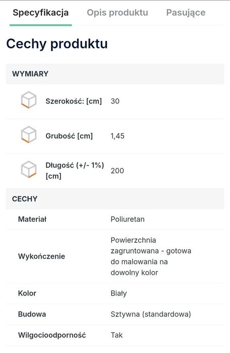 Listwa ryflowana - panel ścienny ARSTYL Canele S NMC