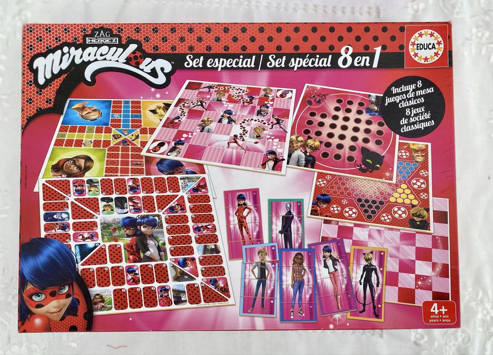 Ludo Miraculous Lady Bug Puzzles e jogos de mesa