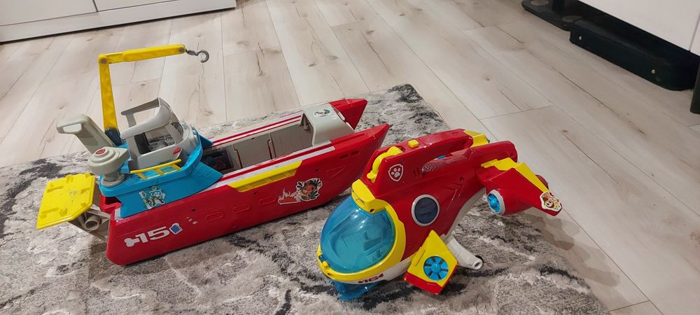 Statek łódź patrolowiec Psi Patrol