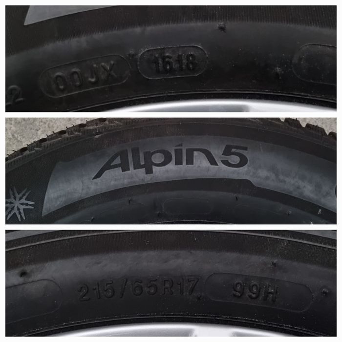 Koła Zimowe Alu 17" VW Tiguan II 2 5x112 SuperStan Oryginalne