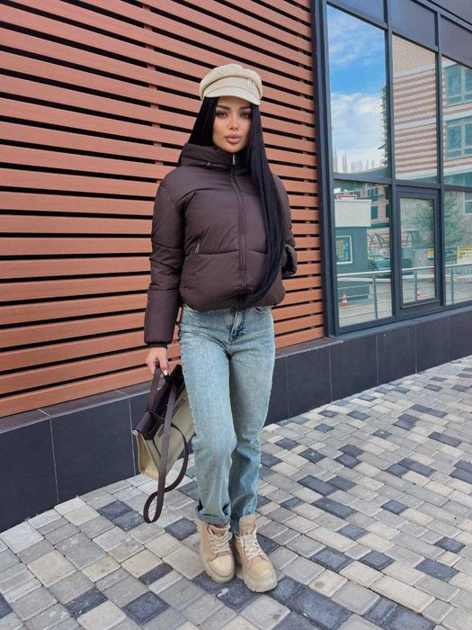 Демісезона жіноча курточка в 4 кольорах, капюшон ,Женская куртка