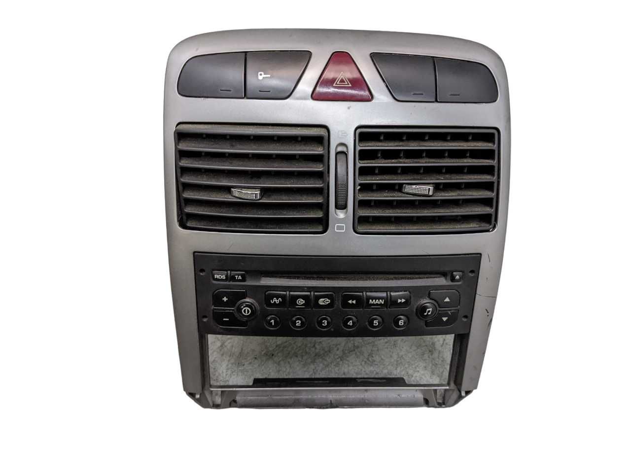 Peugeot 307 Ramka Radia Kratka Środkowa Radio Radioodtwarzacz CD