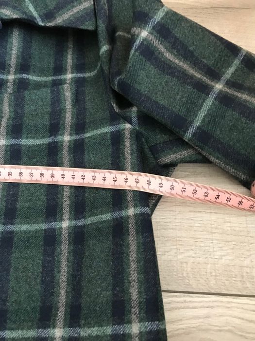 Wełniany płaszcz przeciwdeszczowy z kapturem Suitsupply 48 nowy