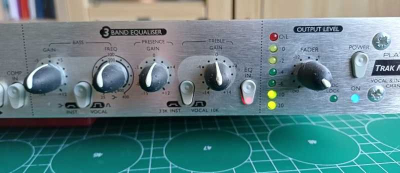 Focusrite Platinum TrakMaster, channelstrip, preamp mikrofonowy