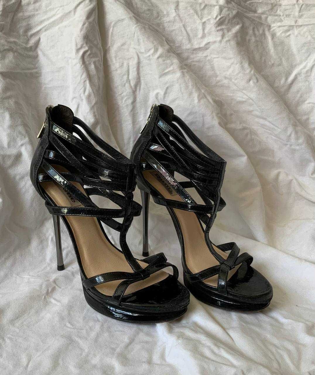 Черные Туфли на каблуках (на шпильках) 37 размер