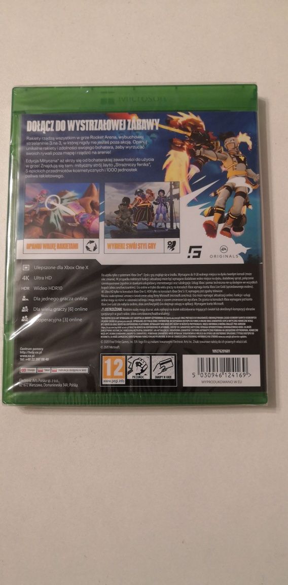 Rocket Arena Edycja Mityczna Xbox One / Series X PL Nowa Folia