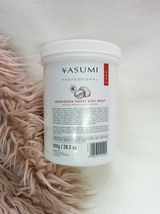 YASUMI odżywcza maska do ciała z kokosem Nourishing Sweet Body Wrap
