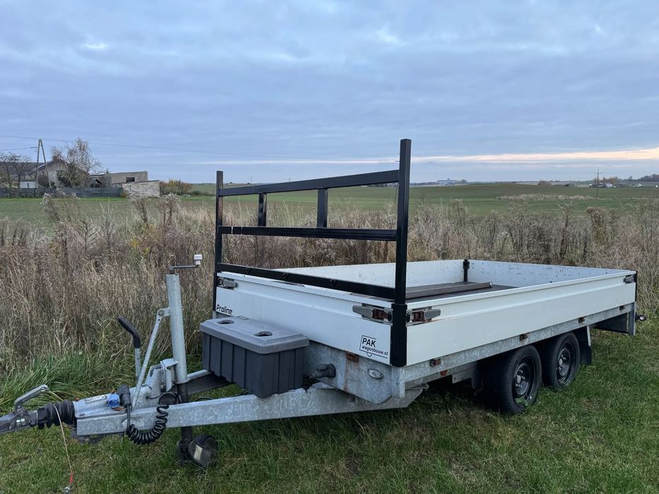 Proline P202  Przyczepa Proline P202 DMC 2700kg 350x185cm