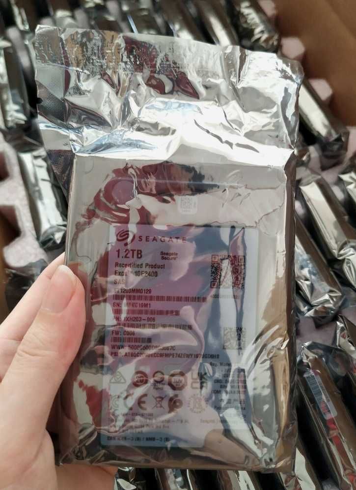 Диски серверні SAS HDD 1.2Tb 2,5" HP G8/G8/G10 MSA Dell  7шт