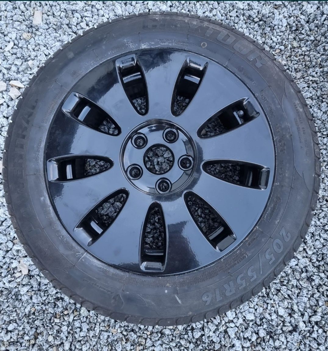 Koła Felgi 16 cali, 5x112 Opony Letnie 205/55/16. Audi,vw,skoda,seat*