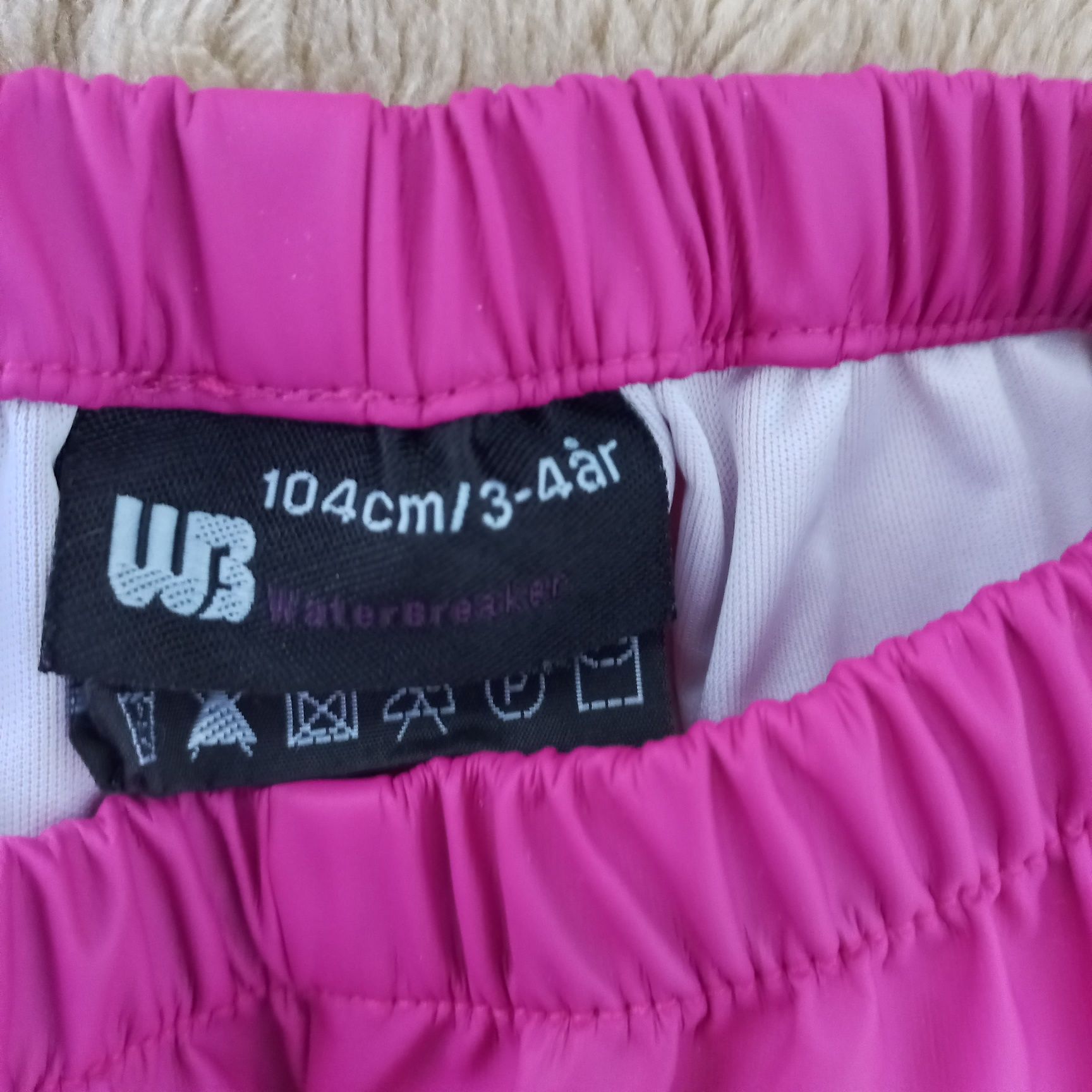 Spodnie ochronne na szelkach  waterproof 104