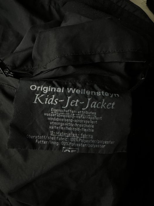 Wellensteyn czarna kurtka polarowa S