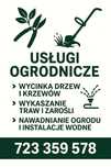 Usługi ogrodnicze, spawalnicze, wertykulacja