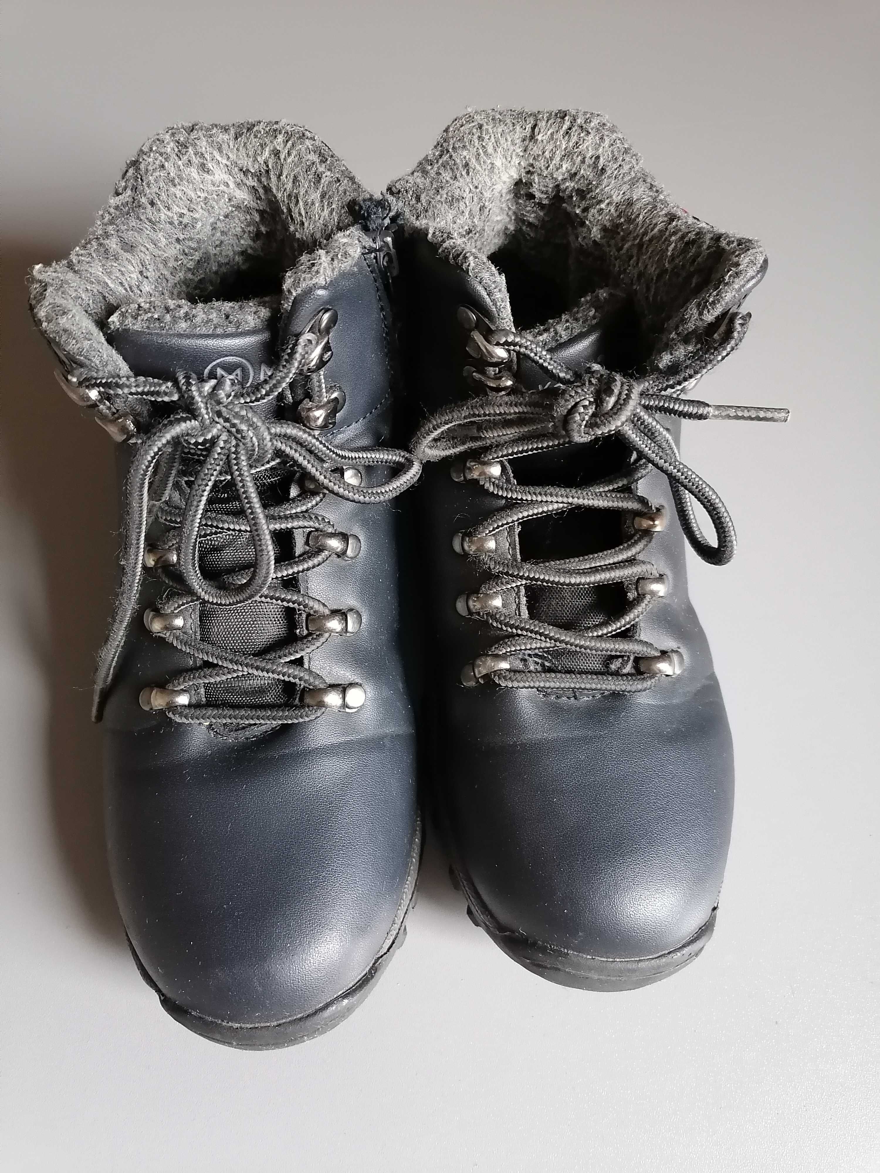 Buty zimowe McKeylor cieplutkie ,kożuszek roz.35 wkł.23 cm