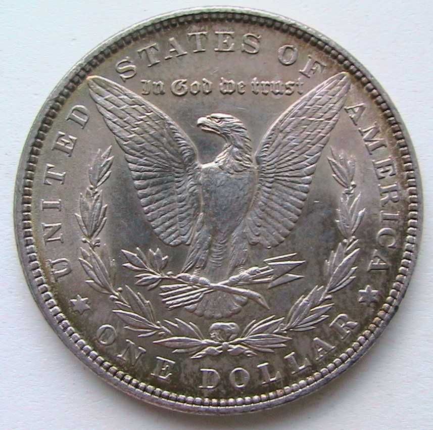 США 1 доллар 1886 Доллар Моргана Morgan Dollar Серебро