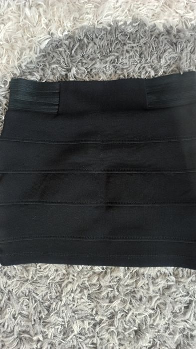 Promocja do jutra Czarna spódniczka mini Elastyczna s/m