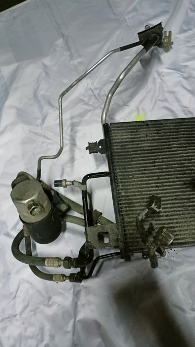 VW Passat B5 komplet przewodów klimatyzacji z chłodnicą