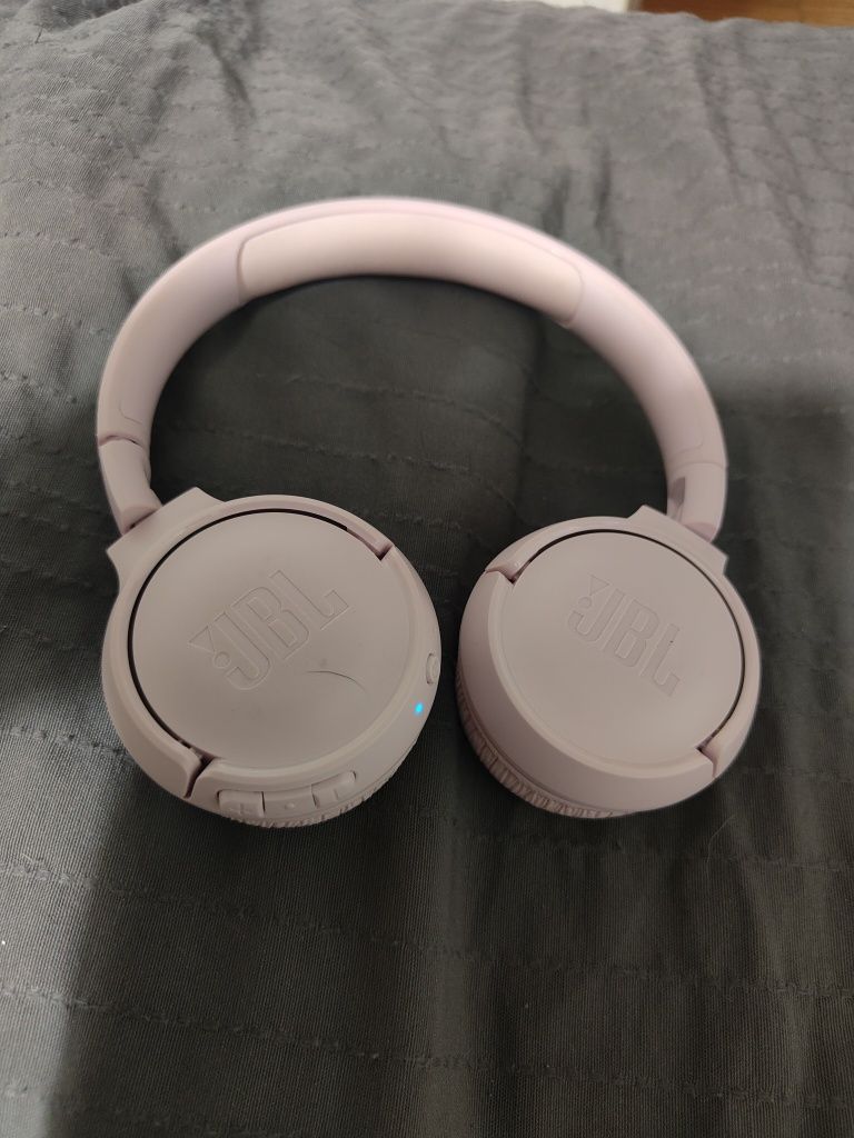 Słuchawki bezprzewodowe JBL Tune 570bt nauszne różowe bluetooth