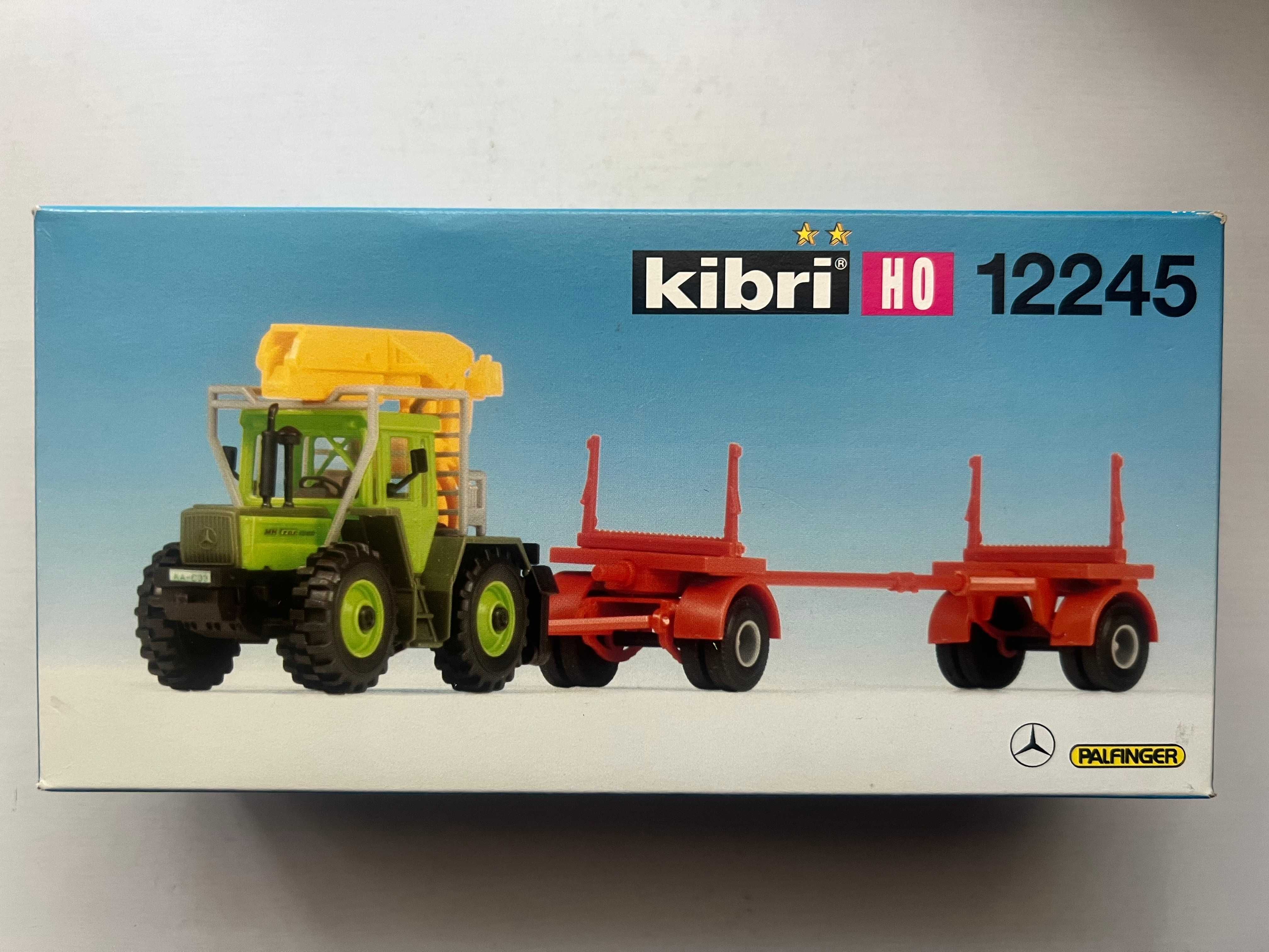 KIBRI 12245 MB Trator Carregador de Madeira, Escala H0 1/87, Ref. A001