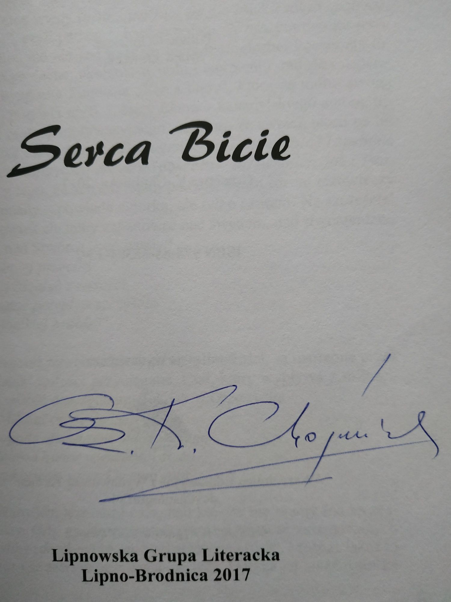 Czesława Krystyna Chojnicka "Serca bicie"