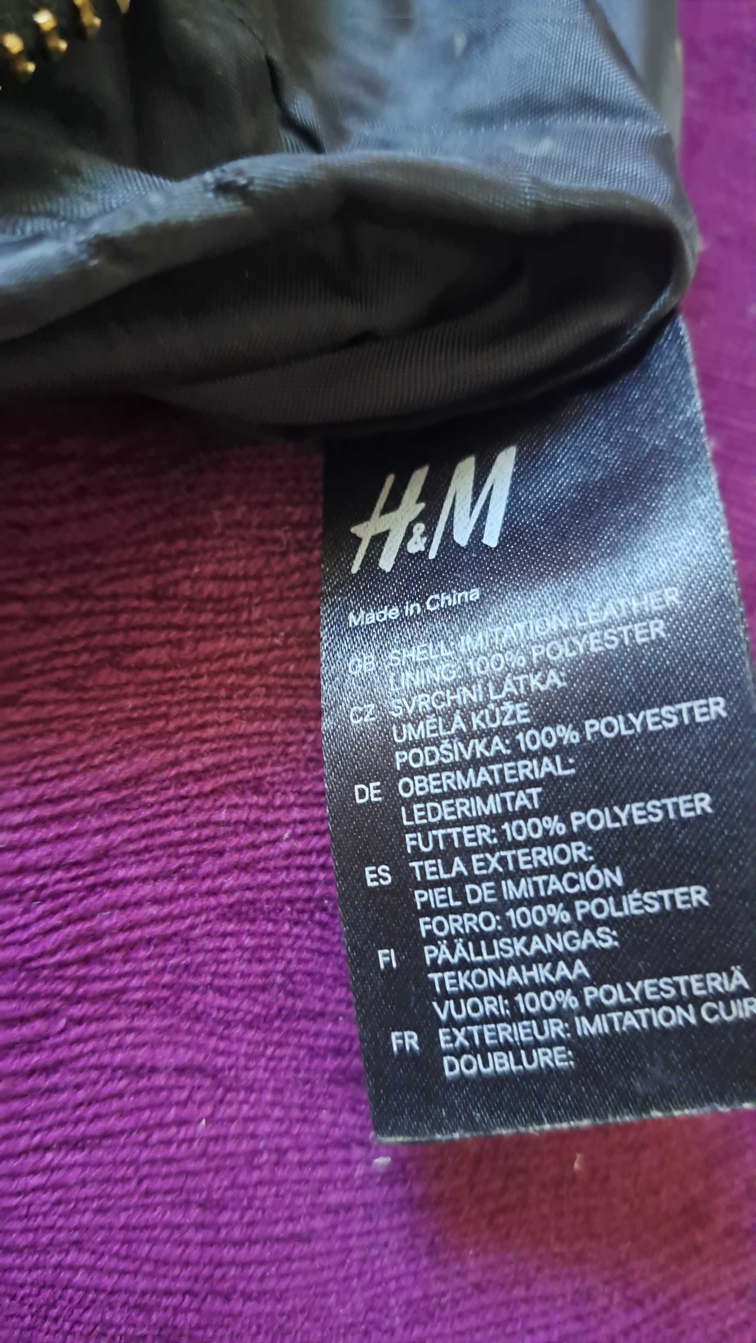 Czarna torebka na łańcuszku H&M