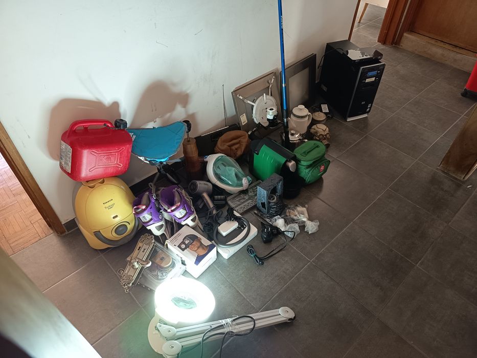 utensílios domésticos usados