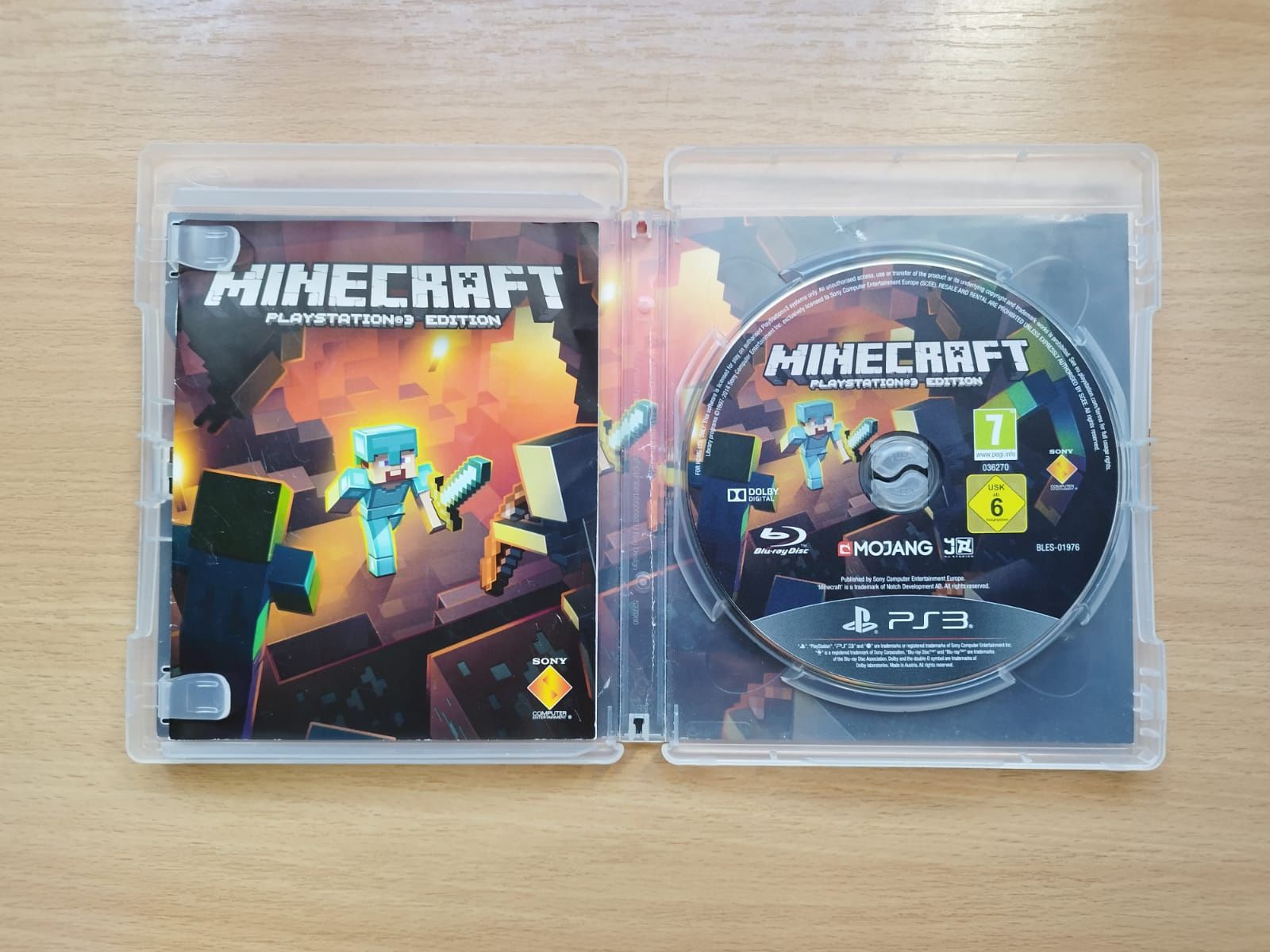 Minecraft ps3, pl, stan bdb, możliwa wysyłka olx