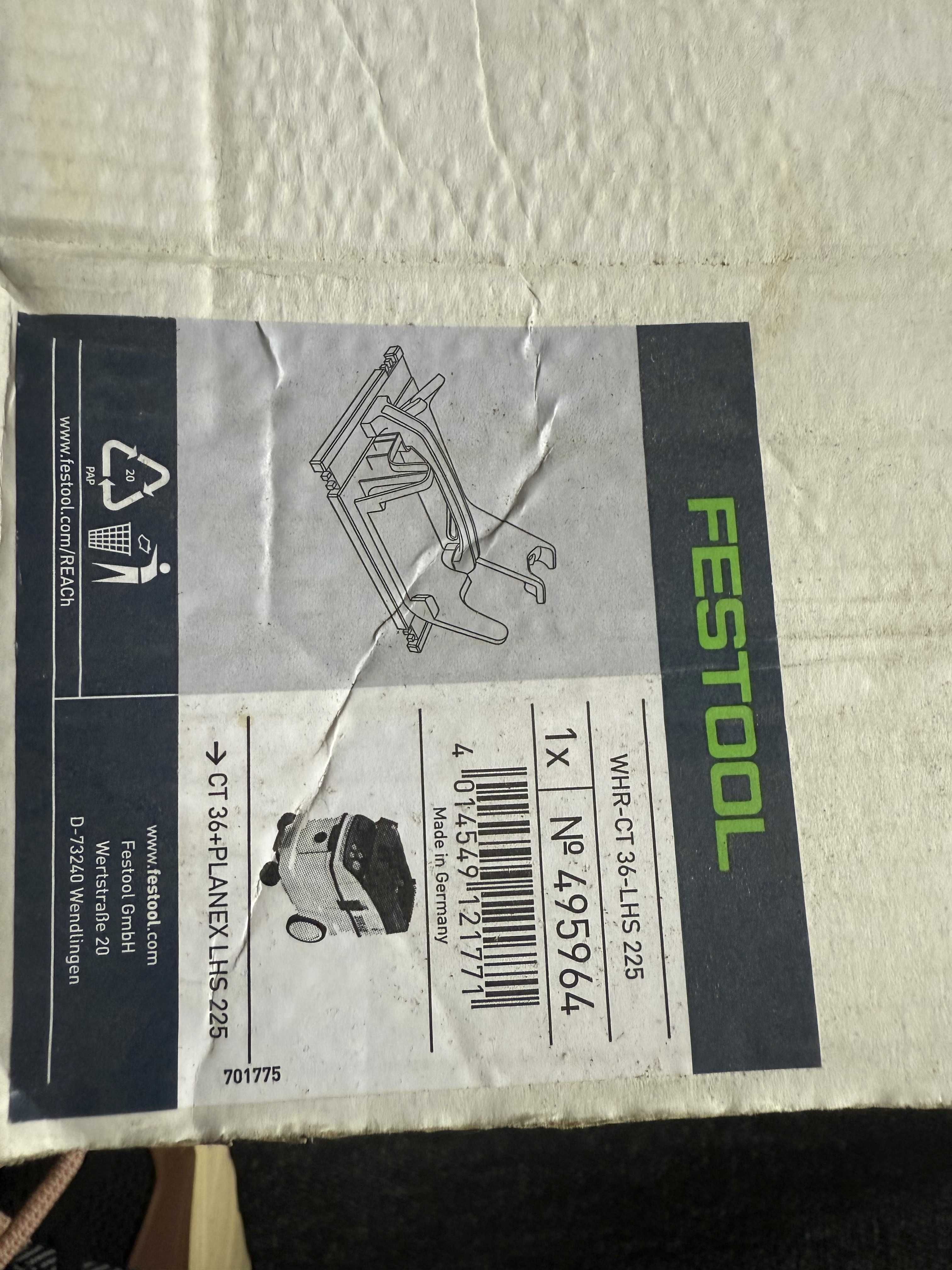 Uchwyt narzędzia WHR-CT 36-LHS 225 Festool (495964)
