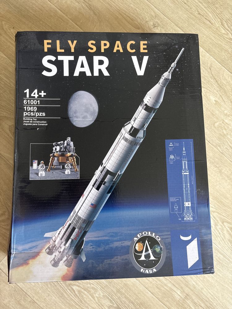 Конструктор lego nasa apollo