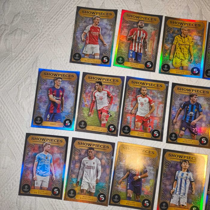 14 Cartas Showpieces Topps Superstars 2024