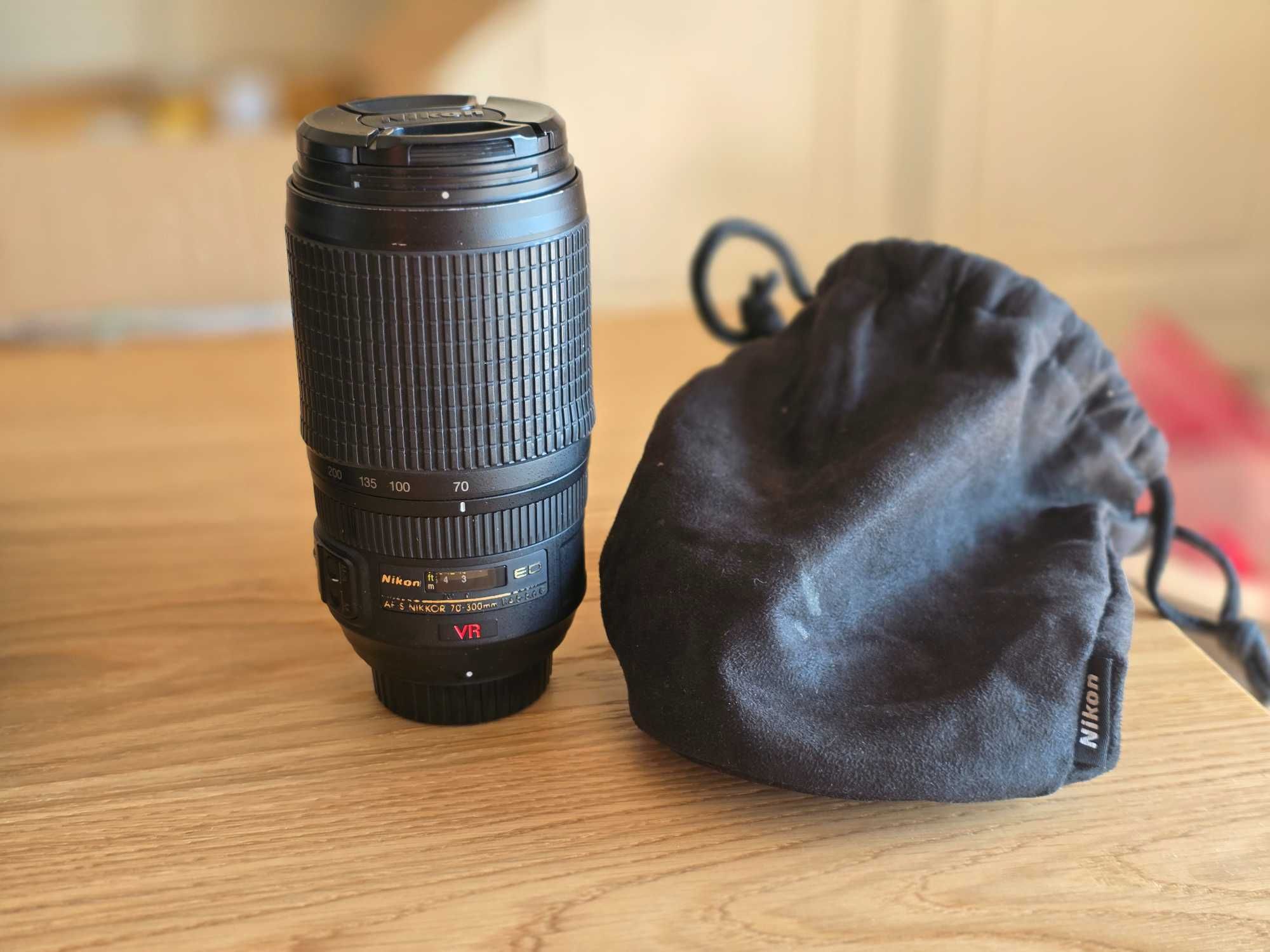 Nikon Nikkor 70-300 mm VR AF-S SWM IF-ED teleobiektyw pod FF najtaniej
