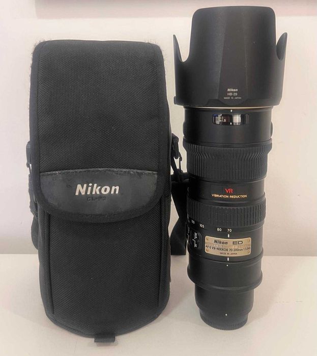 Objetiva AF-S VR  Nikon 70-200mm 2.8 G