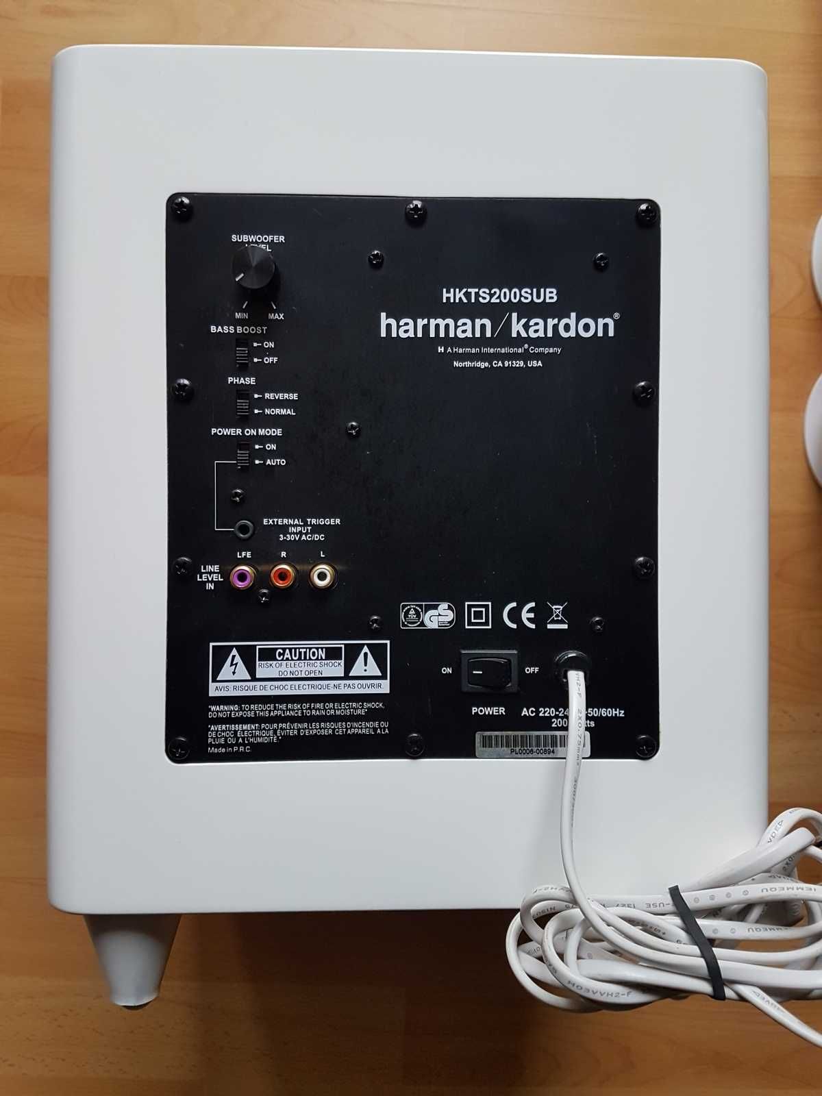 Zestaw głośników 5.1 Harman/Kardon Sat TS-30 + HKTS200SUB