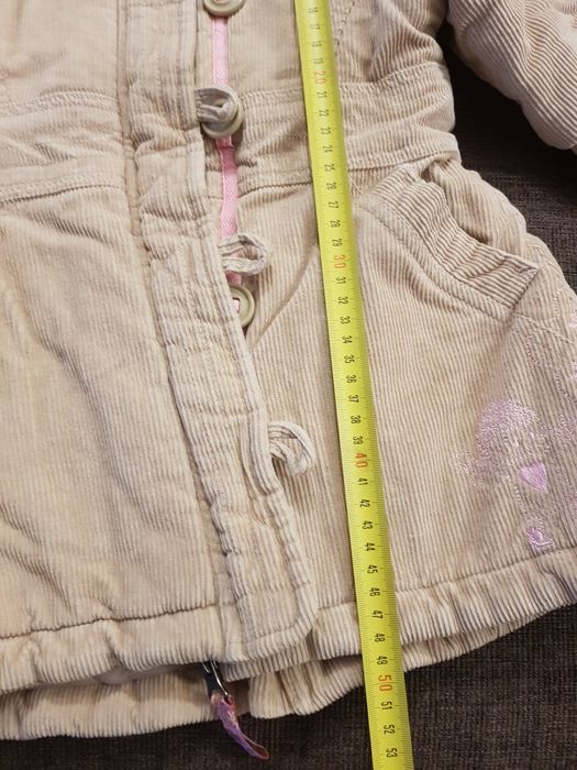 Kurtka,płaszczyk dla dziewczynki 5-10-15 r.92