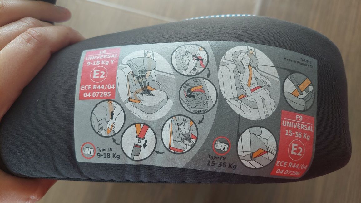 RESERVADO Cadeira auto até aos 36 kg