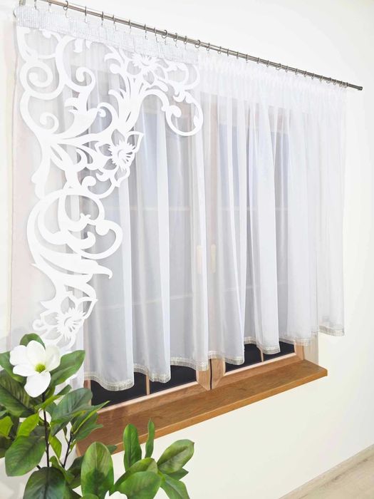 gotowa firana z panelem