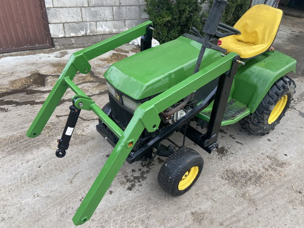Traktorek  john deere 415/455 z turem miniladowarka