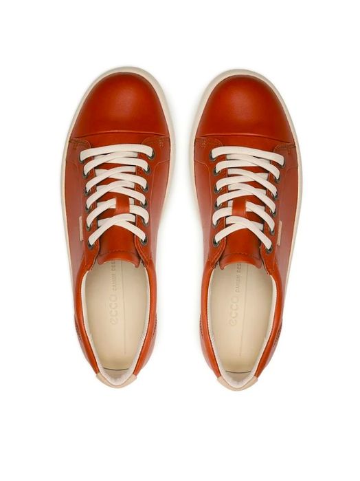 ECCO skórzane sneakersy Soft 7 W, Cognac, EU 37