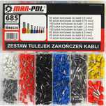 Tulejki Zakończeń kabli 685 szt.
