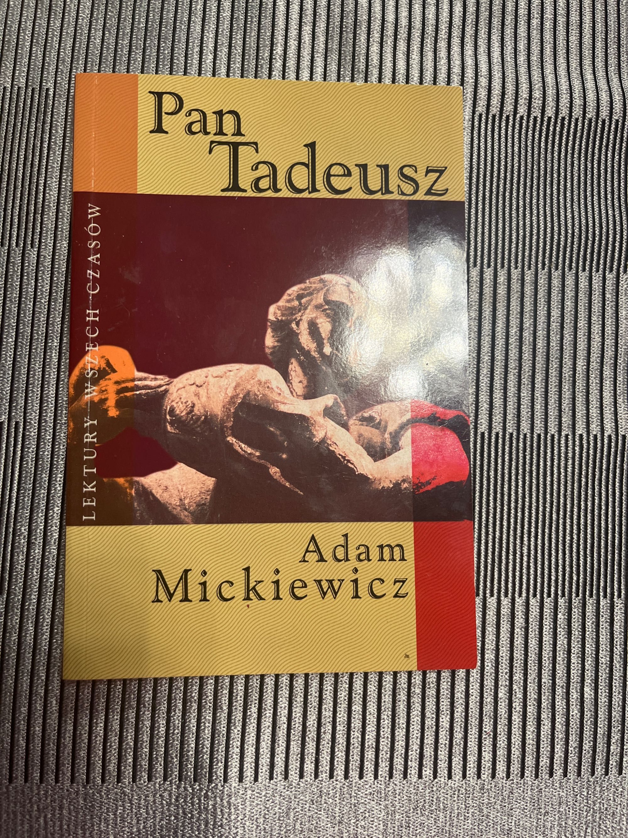 Pan Tadeusz Adam Mickiewicz lektura
