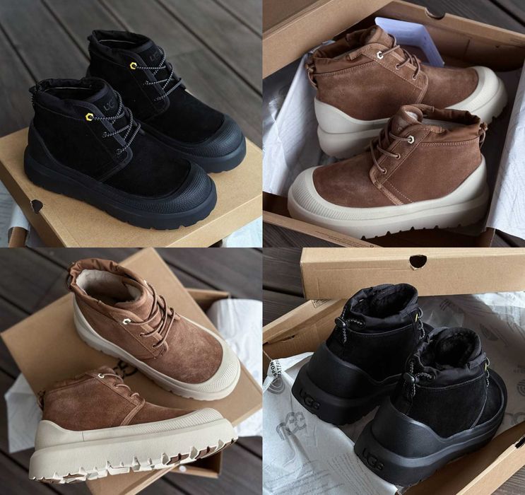 Мужские ботинки UGG Neumel Weather Hybrid 40-45 Натур Овчина! Хит! Топ