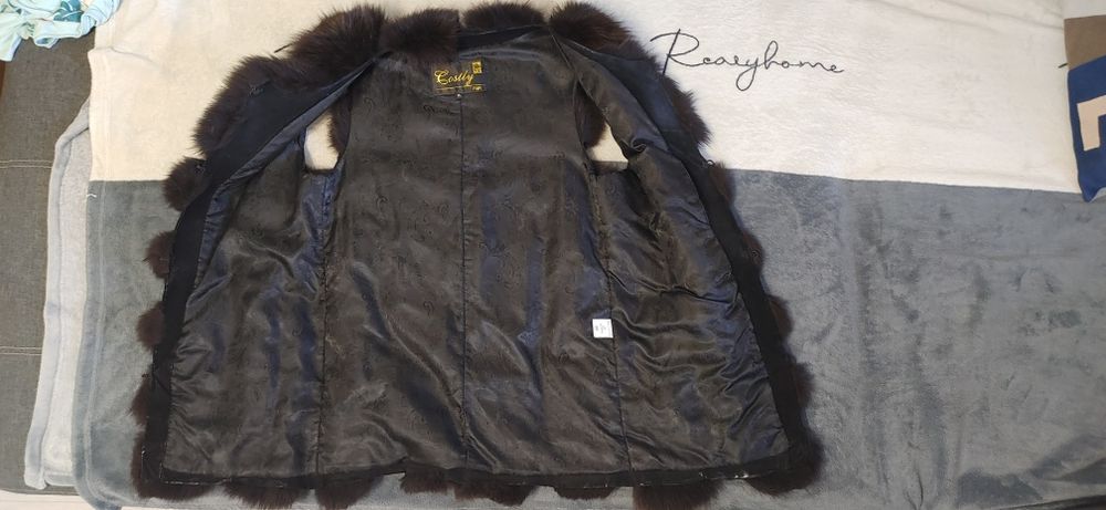 Меховая жилетка из натурального меха