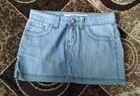 Міні юбка джинсова