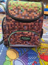 Tornister szkolny plecak jednokomorowy Minecraft