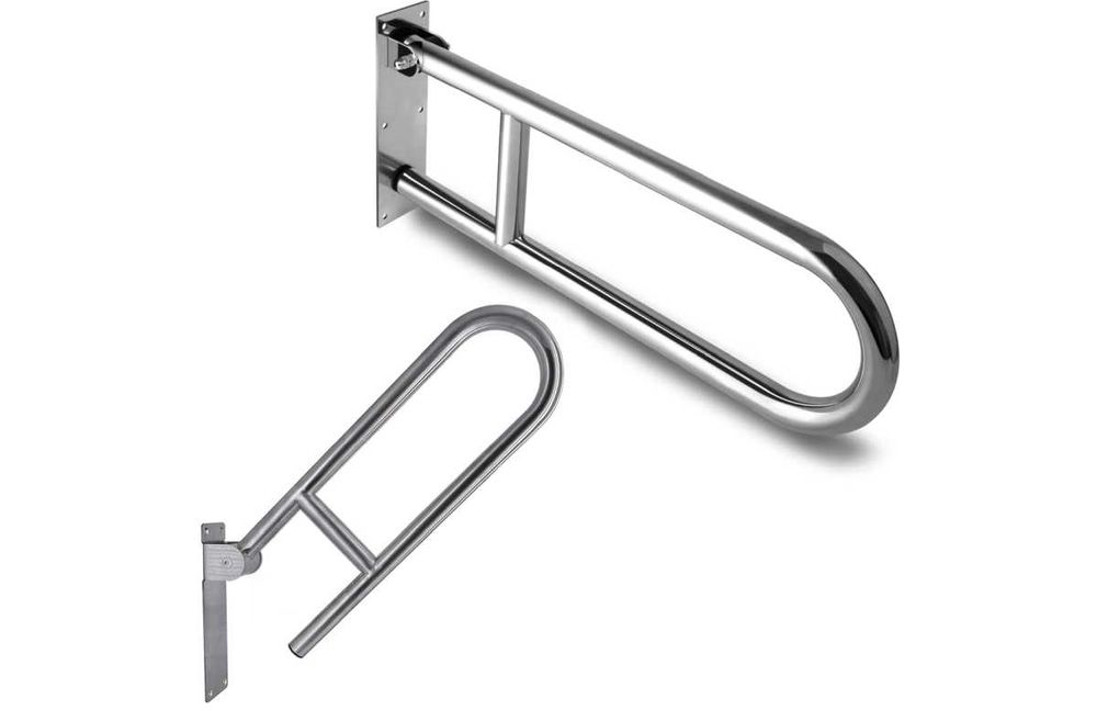 Uchwyt łazienkowy uchylny poręcz dla niepełnosprawnych seniora 60cm