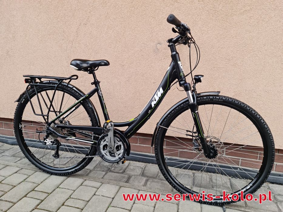 Rower damski damka crossowa KTM koła 28 SHIMANO DEORE XT aluminium