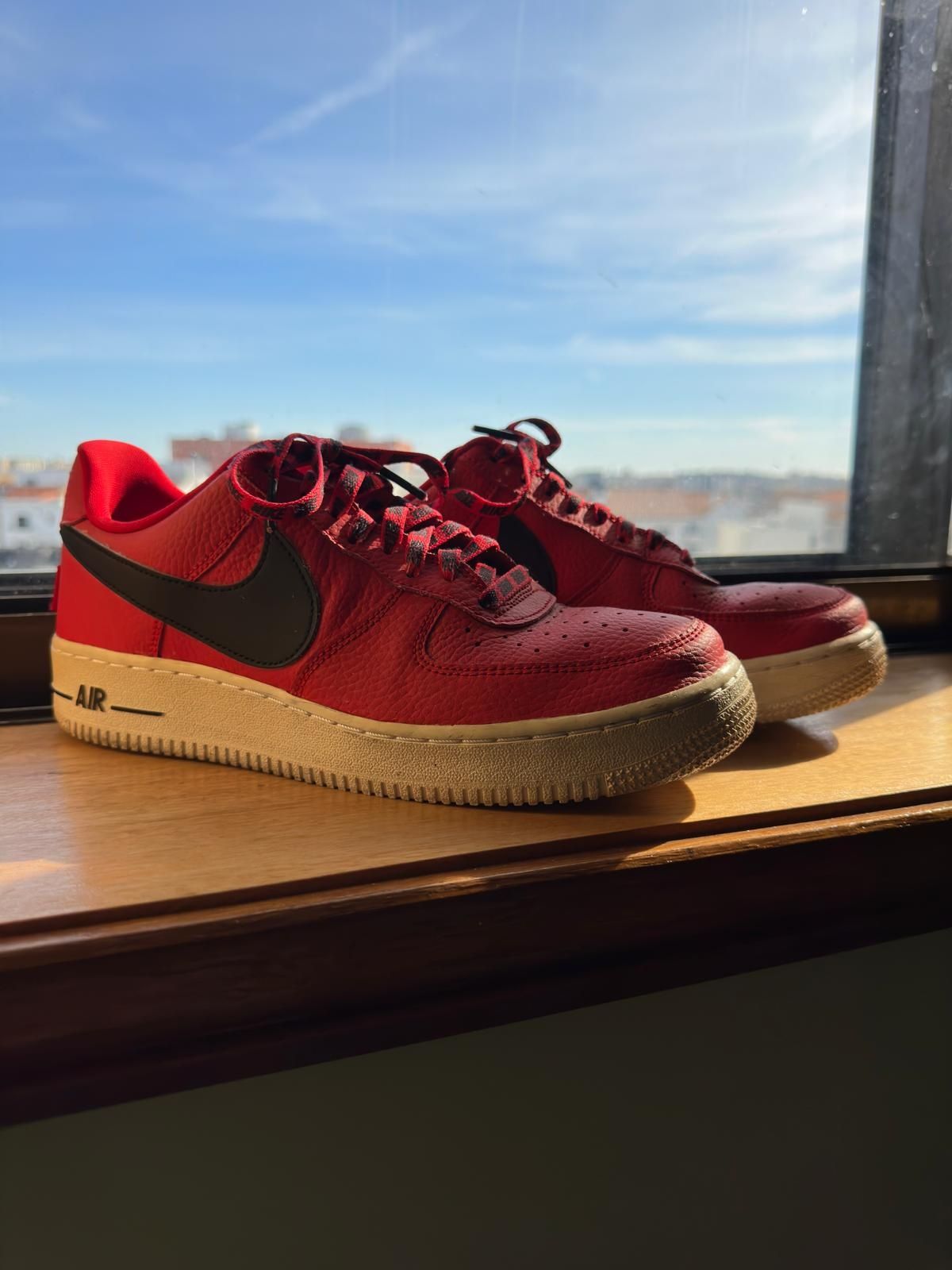 Sapatilhas nike vermelhas
