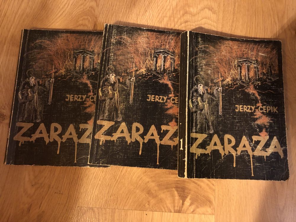 Zaraza -3 tomy. Jerzy Cepik