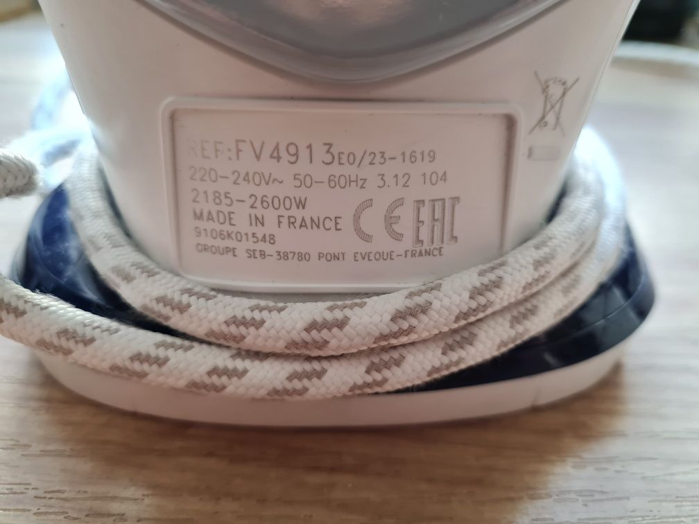 Żelazko Tefal  ultragliss fv4913